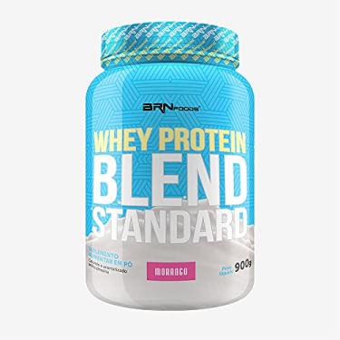 Imagem de Whey Protein Blend Morango 900g - BRN Foods