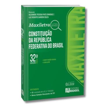 Imagem de Constituicao Da Republica Federativa Do Brasil Colecao Maxiletra - 32E