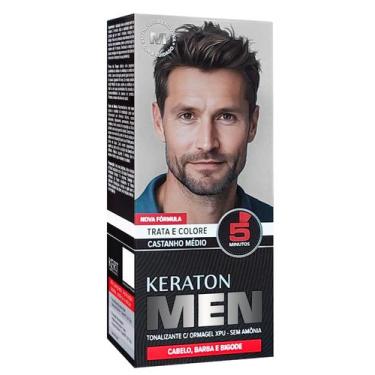 Imagem de Kert Keraton Men Castanho Médio