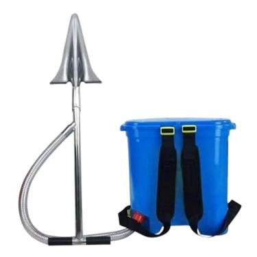 Imagem de Ｂｅｓｇａ Mochila manual para fertilizantes com pá para duros, capacidade de 25 litros para pomares, plantações e ferramenta de fertilização de milho