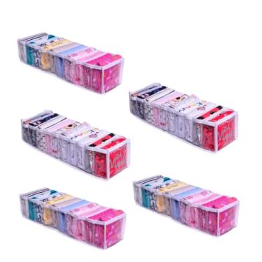 Imagem de 5 Colmeias Organizadora P 40x10x10 Organizador de Calcinha Cueca Meias Body Rn 10 Divisórias