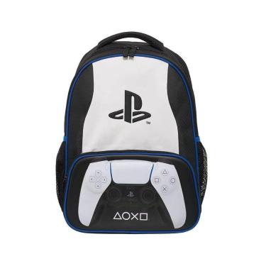 Imagem de Mochila de Costas Pacific Playstation Pulse Preto e Branco-Masculino
