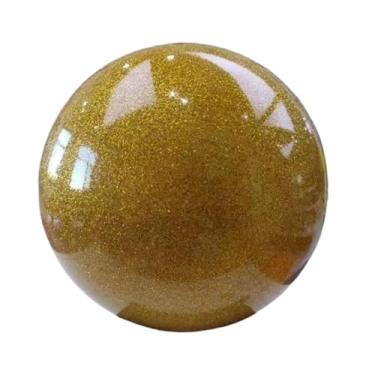 Imagem de KiBcsLic Bola de Ginástica Rítmica Profissional Confortável de 15 cm (5,91 polegadas) para Treinamento e Exercícios na Academia, Ouro