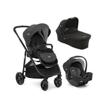 Imagem de Carrinho de Bebê Versatrax E Travel System TRIO Preto Pavement Joie