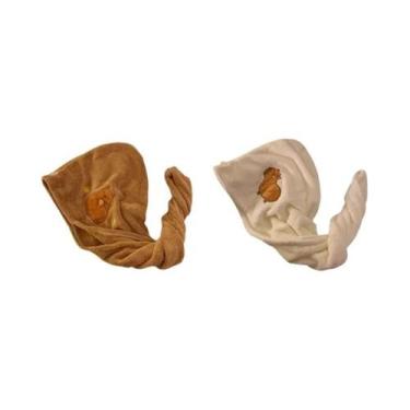 Imagem de Touca De Secagem De Cabelo De Pelúcia Kawaii De Capivara Para Mulheres