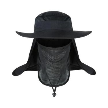 Imagem de Chapéu Panamá Masculino Impermeável E À Prova De Vento, Cor Sólida, Bo