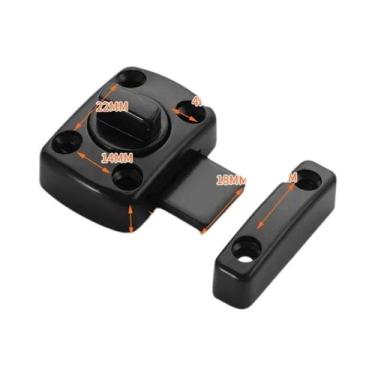 Imagem de Fechadura Antiga De Porta De Armário Com Trava Rotativa Para Animais D