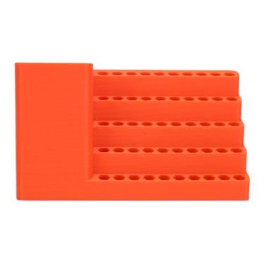 Imagem de GOTOTOP Organizador de Bits, Bits Storage Storage Racked Partition System para a Organização de Ferramentas de Reparo de Encanamento de Madeira