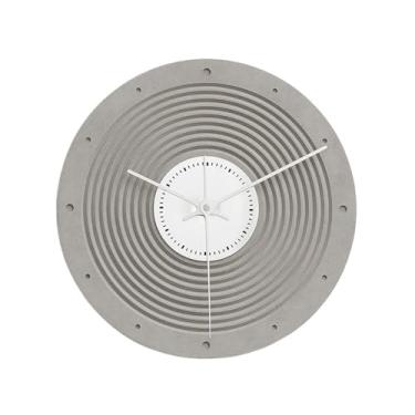 Imagem de Relógio de parede Relógio de parede moderno e minimalista para sala estar, silencioso alimentado por bateria Sem tique-taque(Second Hand Dot Style Medium Size)