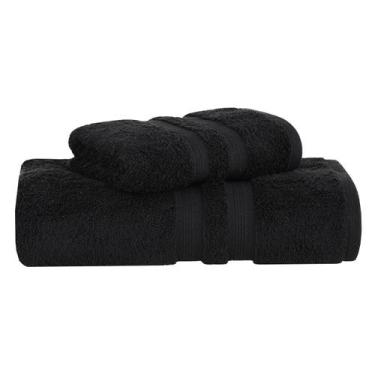 Imagem de Kit Jogo De Toalhas Buddemeyer 2 Peças Algodão Egipcio Banho e Rosto F