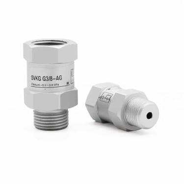 Imagem de Válvulas de retenção de válvula lógica de segurança a vácuo Sucker SVK-SVKG-G1/8/G1/4/G3/8/G1/2-IG-AG(Svk G3-8-ig)