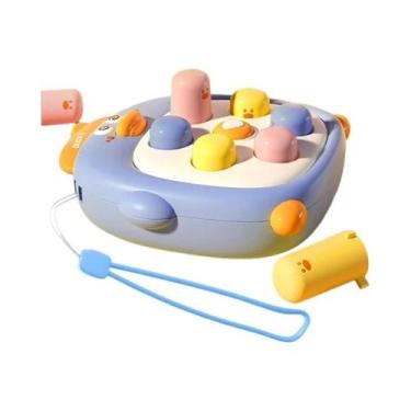 Imagem de Brinquedo Educativo Temático De Animais Montessori Whack-A-Mole Para C