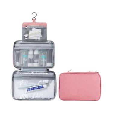 Imagem de Bolsa De Viagem Para Produtos De Higiene Pessoal À Prova d'Água De Gra