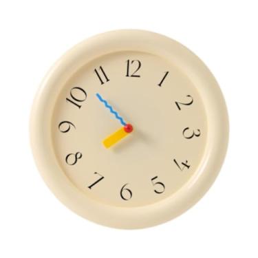 Imagem de Baoblaze Relógio de parede para mesa, moderno, prático e conveniente, decoração de parede, relógio decorativo para sala de estar.