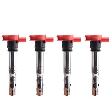 Imagem de Bobina de Ignição Automotiva 1/2/3/4PCS para A3/4/5/6/7/8 TT Q3/5 R8 OEM 06E905115 ABCDE 07K905715F
