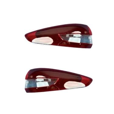 Imagem de Compatível com ford mondeo fusion 2017-2021 escudo da luz traseira substituição luzes de freio lente lâmpada sombra capa(Outside A Pair)