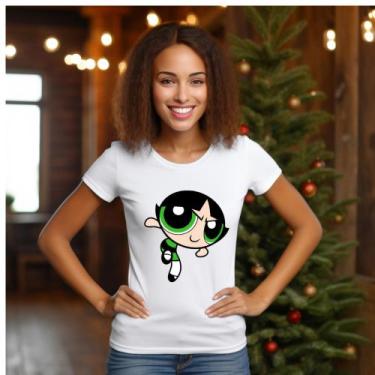 Imagem de Camiseta Feminina - Blusinha -Baby Look Poliester Sublimação Branca - 