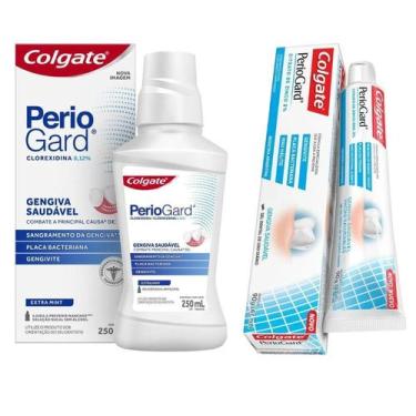 Imagem de Kit Periogard Enxaguante Bucal + Creme Dental 90g - RV Dente