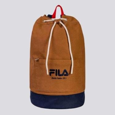 Imagem de Mochila Fila Naturale Marrom e Marinho-Unissex
