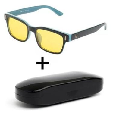 Imagem de Óculos Anti Luz Azul Descanso Sem Grau Gamer Para Computador Masculino Feminino Anti Fadiga Visual-Unissex