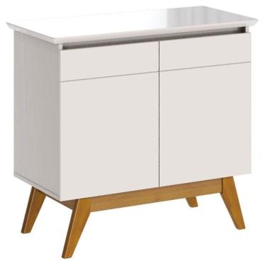 Imagem de Aparador Para Sala Buffet Classic 2 Portas Off White - Imcal