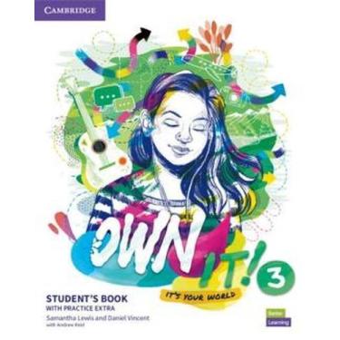 Imagem de Own It! 3 Students Book With Practice Extra - CAMBRIDGE DO BRASIL, 3