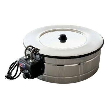 Imagem de Fritadeira Elétrica Tacho Esmaltado 10l Com Tampa(220)