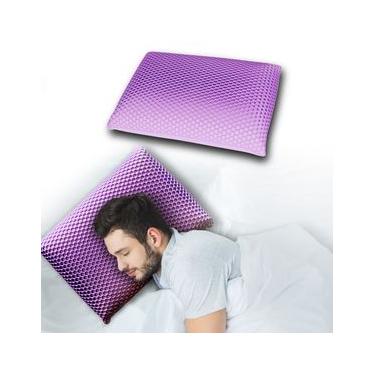 Imagem de TRAVESSEIRO ORTOPÉDICO BEERELAX U / ROXO