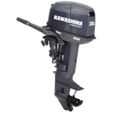 Imagem de Motor de Popa 30Hp 2T Seatec Pardida Elétrica Kawashima