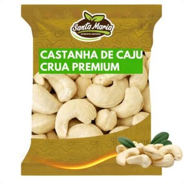 Imagem de Castanha de Caju Crua 1 kg - Santa Maria Alimentos, 1kg