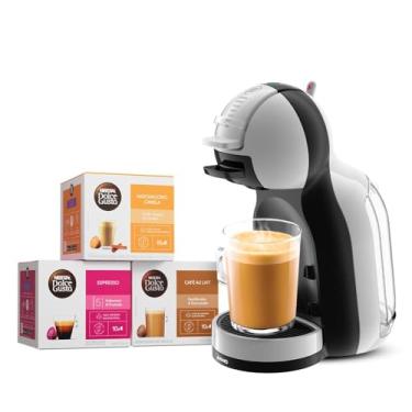 Imagem de Cafeteira Nescafe Dolce Gusto Mini Me Cinza e Preta Automatica (110v)