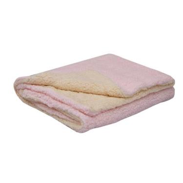 Imagem de Cobertor Carneirinho Liso Dupla Face Pacote 90cm X 1,10m - BABY JOY, R