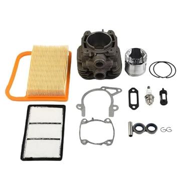 Imagem de ONEUNG Serve para acessórios do kit de pistão de cilindro Stihl TS410 TS420 do grupo de carburador