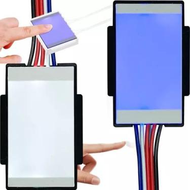 Imagem de Interruptor Touch Sensor de Toque Espelho 12V Liga/Desliga 5AMP