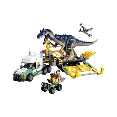 Imagem de LEGO® Jurassic World - Missões de dinossauros: caminhão de transporte de alossauro