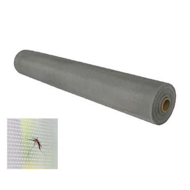 Imagem de Tela Mosquiteiro Inseto Janela Porta Rolo 25 Metros Pernilongo Mosquito Mosca Casa Jardim