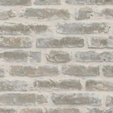 Imagem de Papel De Parede Jackie Tijolo Bege 6827-10