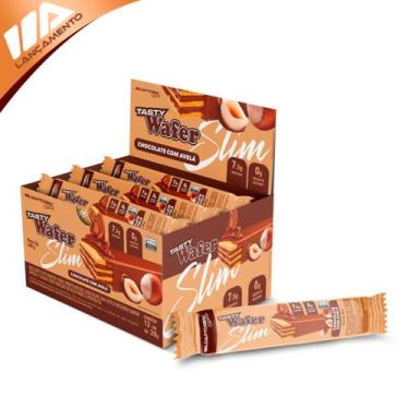 Imagem de Tasty wafer slim chocolate com avela 30g