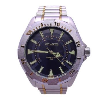 Imagem de Relógio Atlantis Masculino Social Grande Resistente a Água