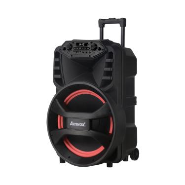 Imagem de Caixa Amplif 880W Amvox ACA880 Vegas Led BT Bateria Bivolt