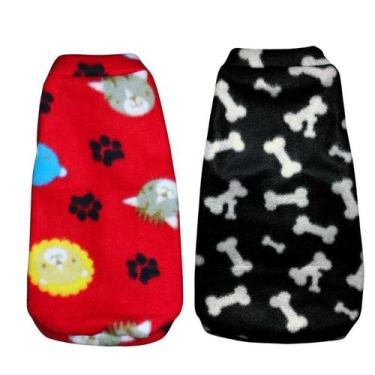 Imagem de Kit 2 Roupas Para Cachorro - Suéter De Inverno M - Nicapet