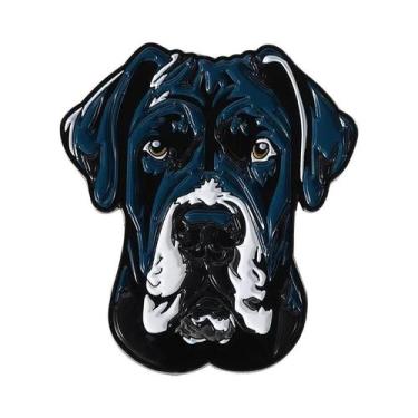 Imagem de Broche De Esmalte De Cão Espacial De Desenho Animado Fofo, Emblema De 