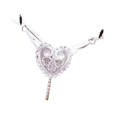 Imagem de Tanga De Cintura Baixa Com Pérolas E Contas, Sexy, Com Alças Finas, Pa