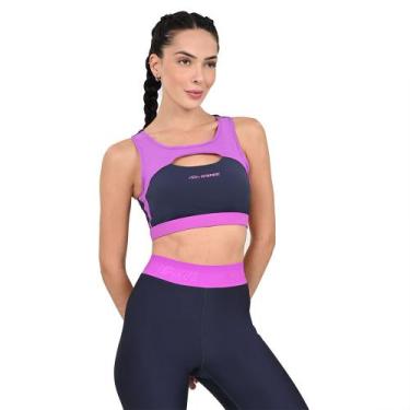 Imagem de Top Flex Compression Olympikus Feminino, Azul, GG