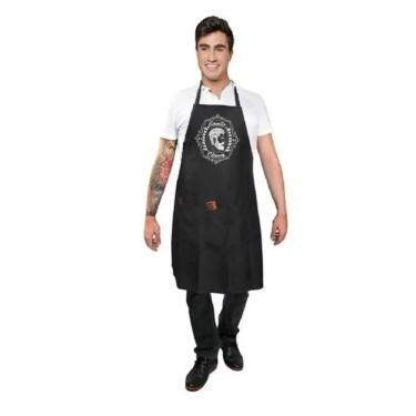 Imagem de Avental Top Tel Preto P- Barbearia 4672 Santa Clara