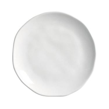 Imagem de Conjunto com 6 Pratos de Sobremesa Orgânico New White Ø19,5cm - Porto 