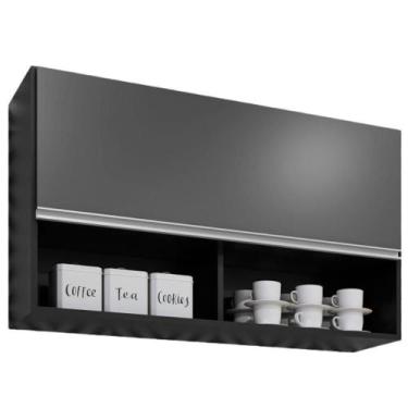 Imagem de Armario Aereo 1 Porta BP Laura 100 cm Eratto Moveis - Milani Store, Pr