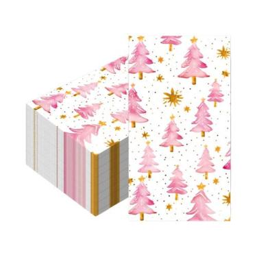 Imagem de Guardanapos De Natal Descartáveis 20 40 60pcs, Servilletas De Papel Pa