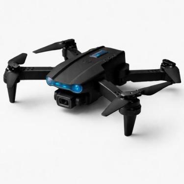Imagem de Drone E99 Pro 4K WiFi FPV Dobrável com Câmera Ajustável 90, Retenção d