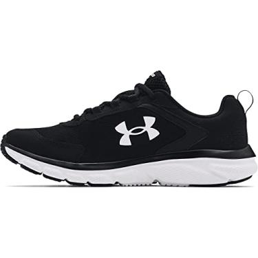 Imagem de Under Armour Charged Assert 9 Tênis de corrida masculino, Preto/branco, 40